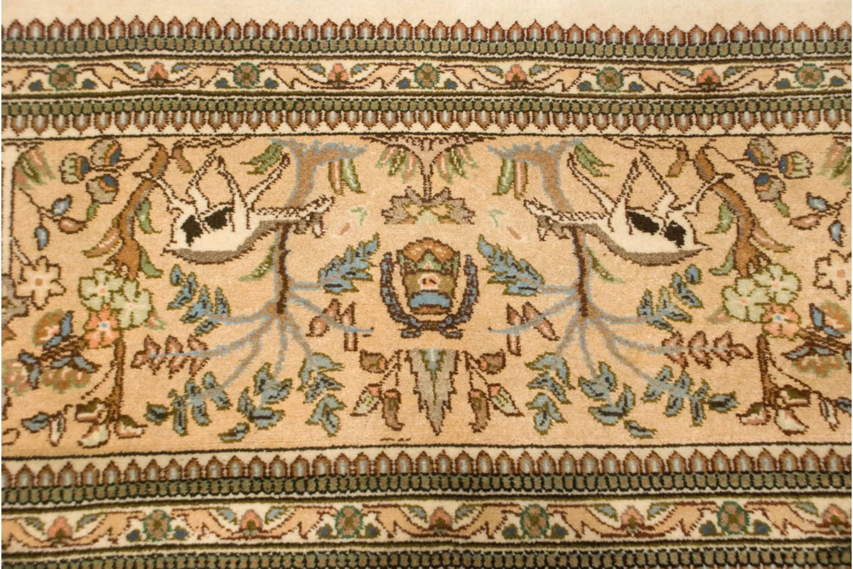 10x13 Vintage Tabriz Carpet