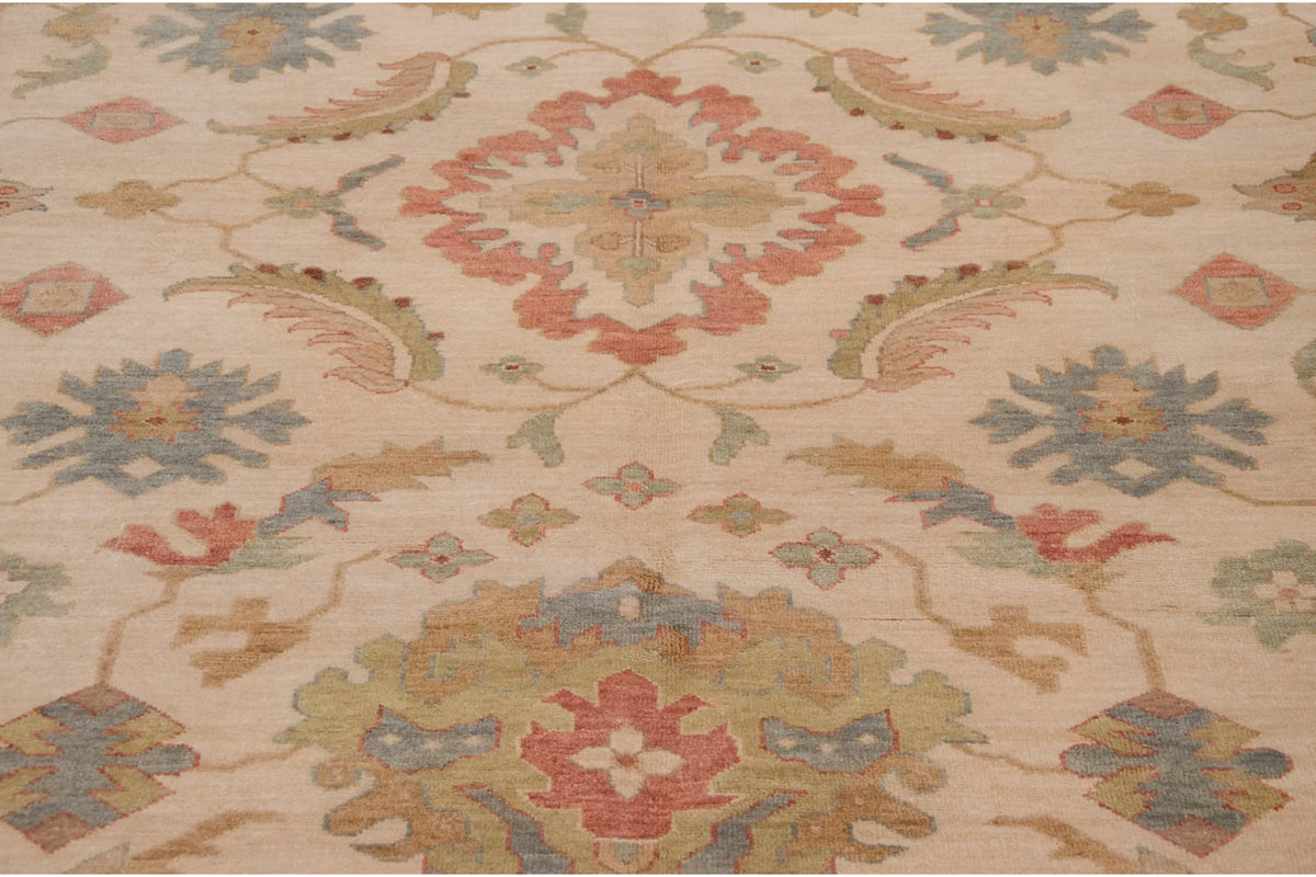 9x12 Indian Sultanabad Design Carpet