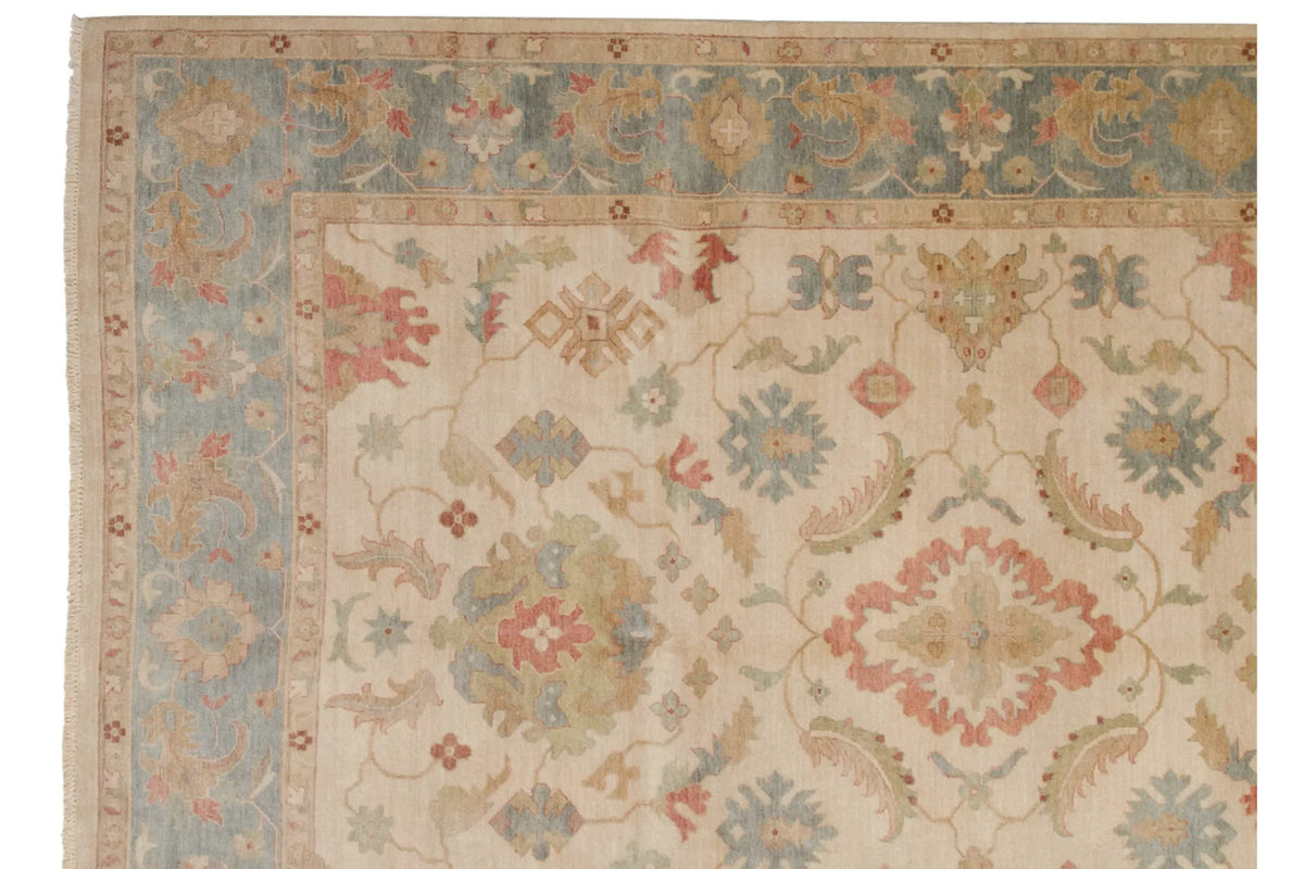 9x12 Indian Sultanabad Design Carpet