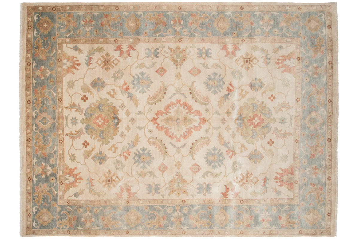 9x12 Indian Sultanabad Design Carpet