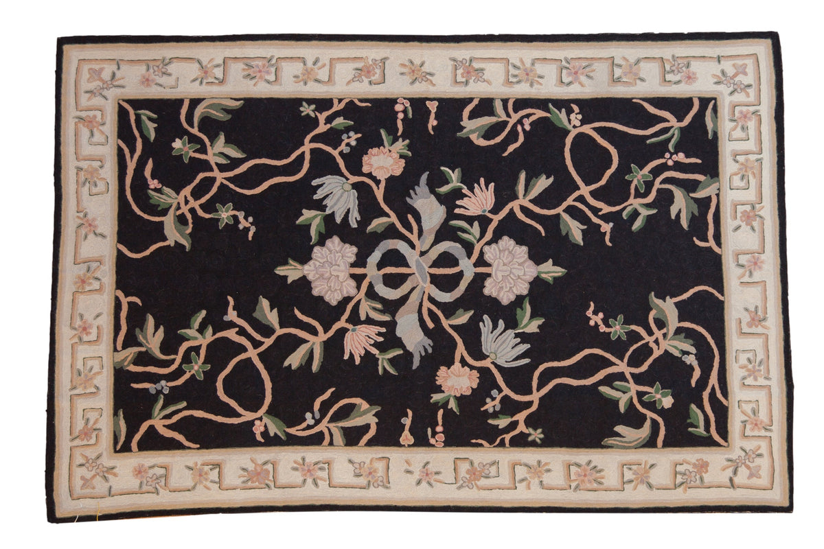 4x6 Vintage Chainstitch Rug