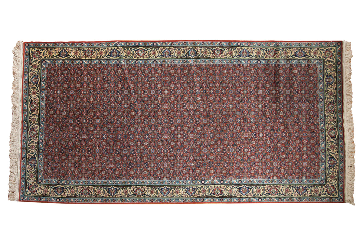 6x12 Vintage Bulgarian Tabriz Design Rug Runner