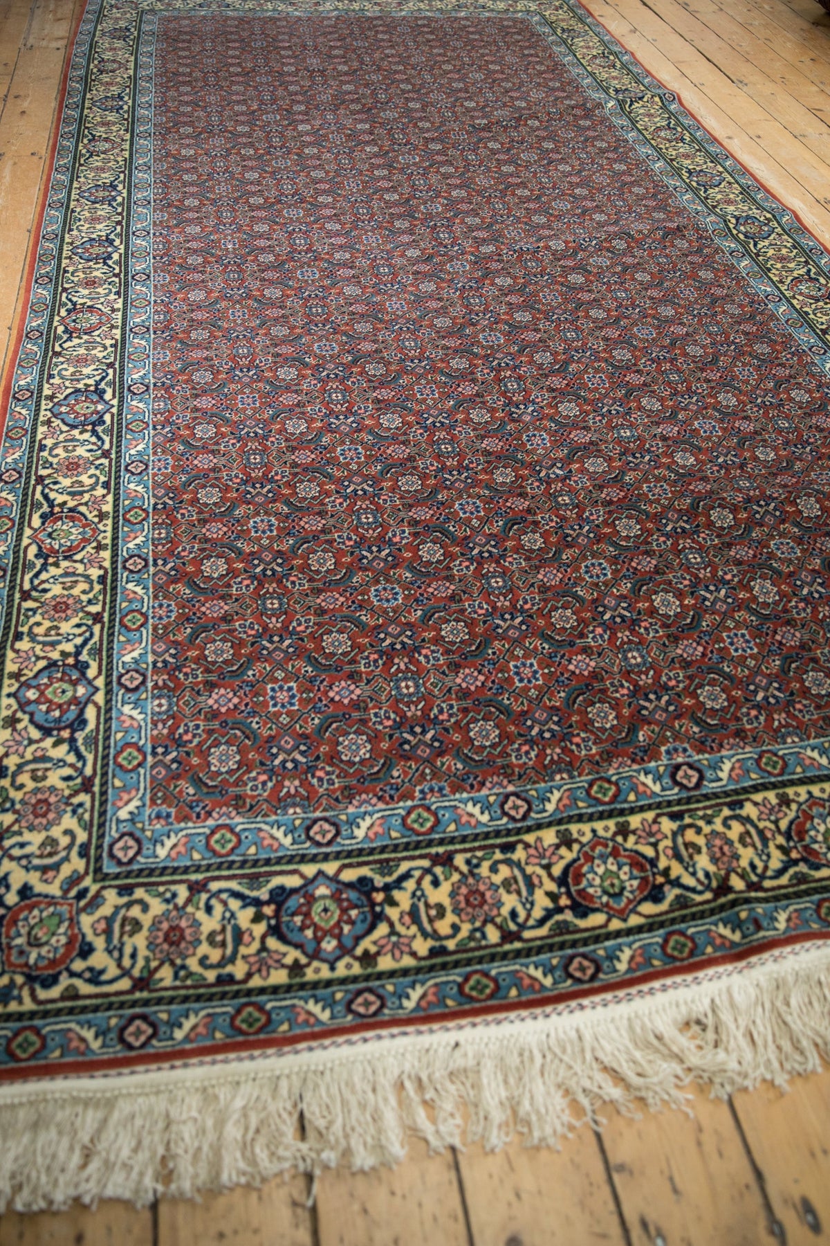 6x12 Vintage Bulgarian Tabriz Design Rug Runner