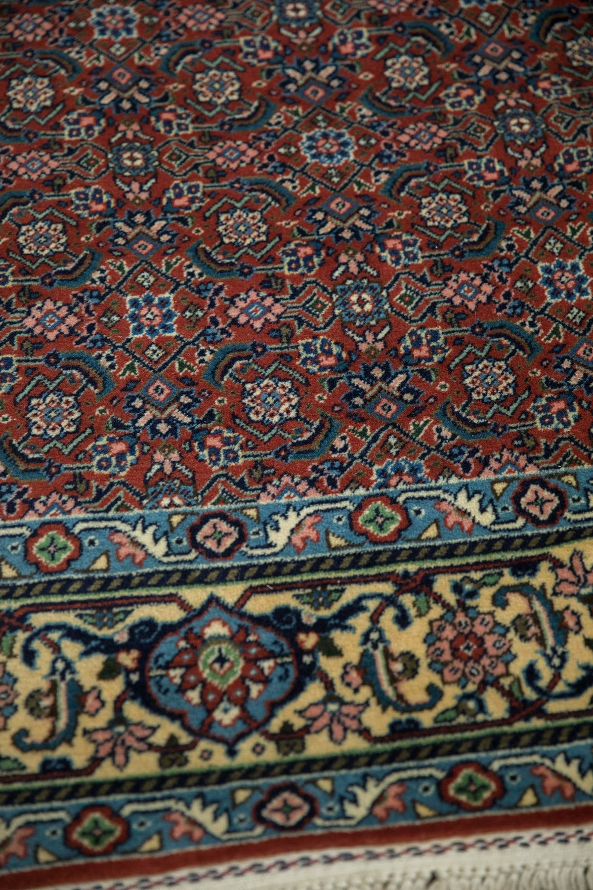 6x12 Vintage Bulgarian Tabriz Design Rug Runner