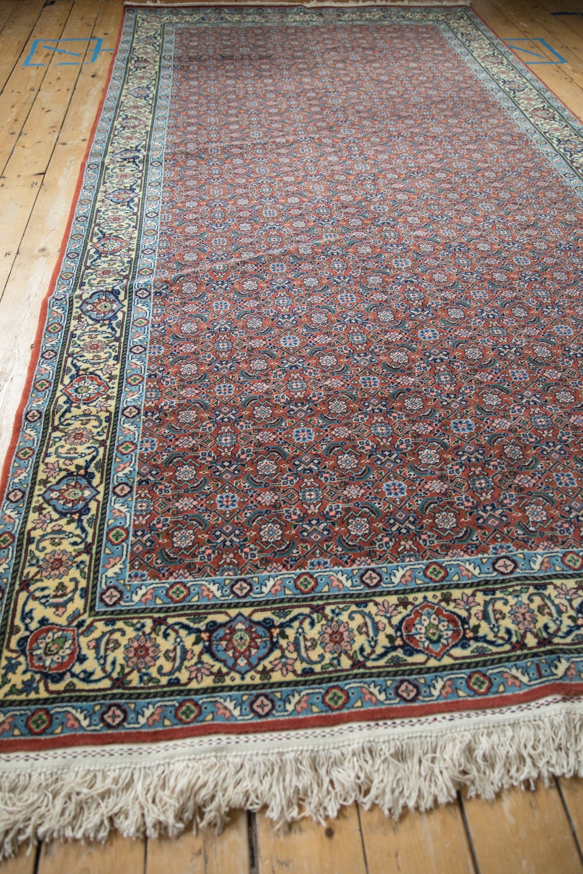 6x12 Vintage Bulgarian Tabriz Design Rug Runner