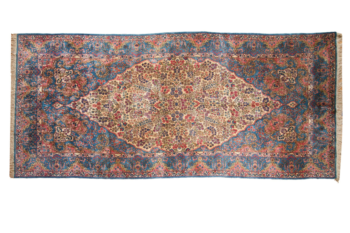 6x12.5 Vintage Fine Kerman Rug Runner