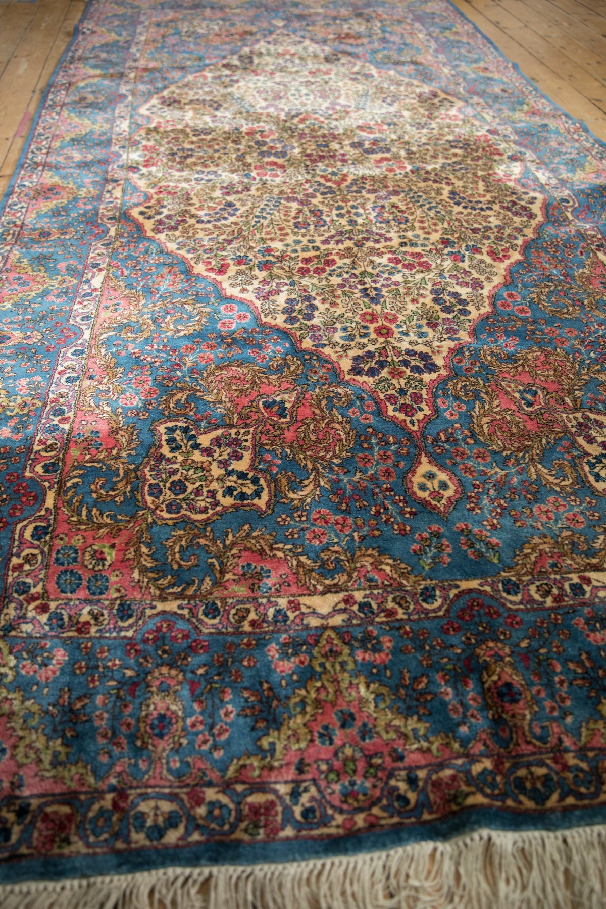6x12.5 Vintage Fine Kerman Rug Runner