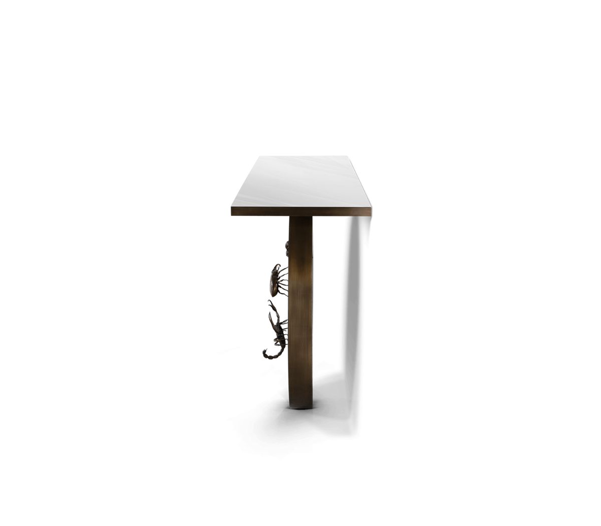 Metamorphosis Patina Brass Console by Boca do Lobo – view 3