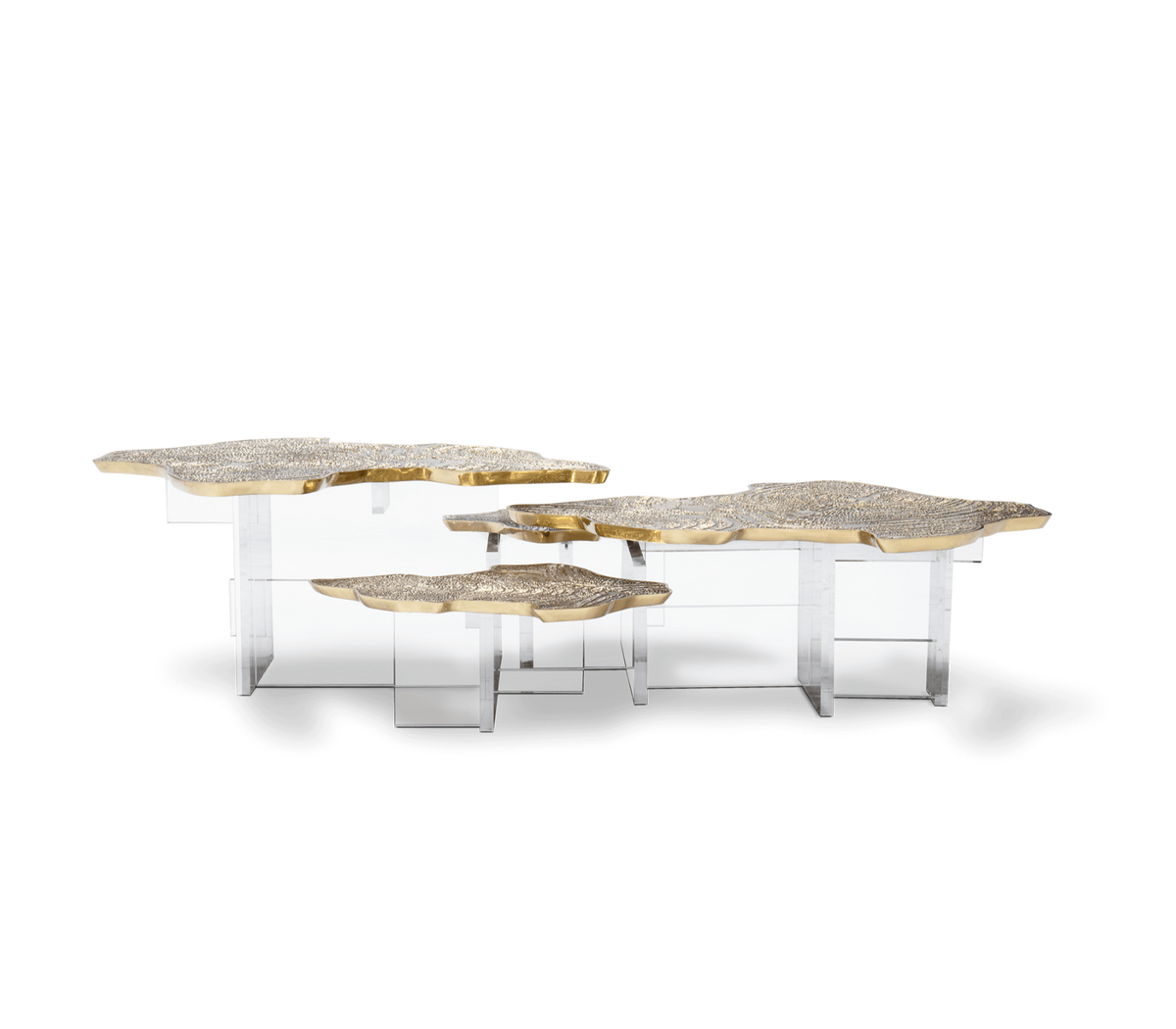 Monet Silver Center Table by Boca do Lobo