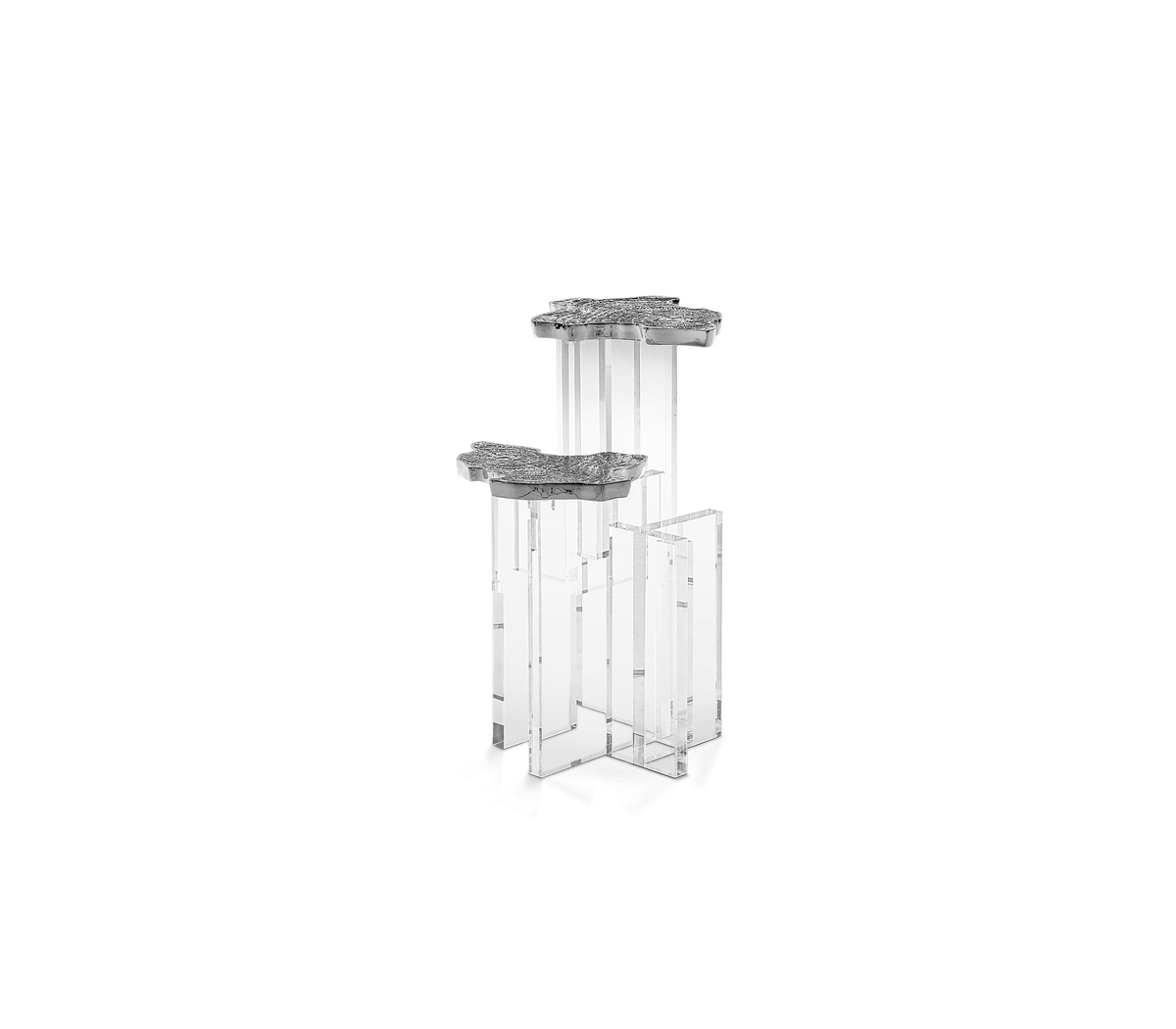 Monet Silver Side Table by Boca do Lobo