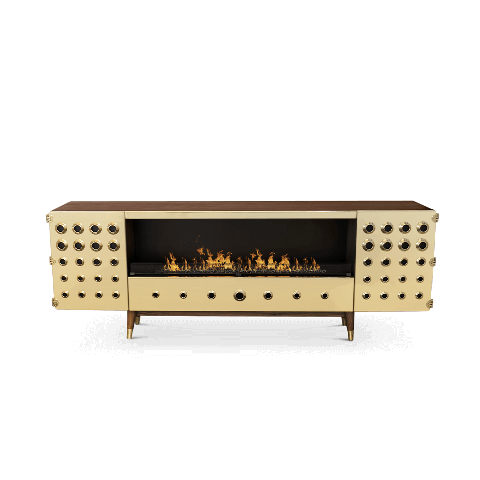 Monocles Fireplace by Essential Home