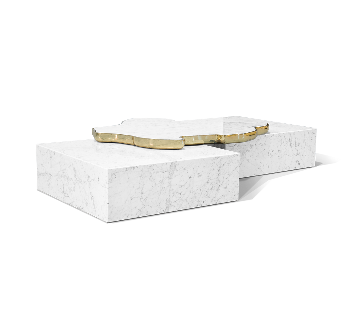 Navarra Carrara Center Table by Boca do Lobo – view 2