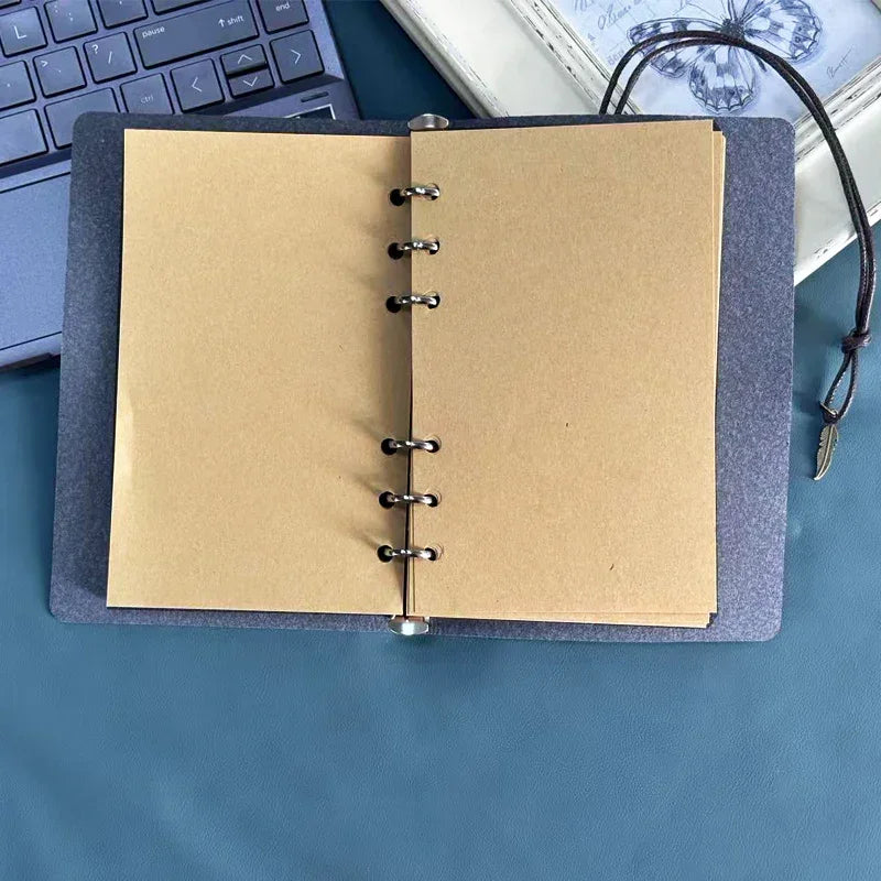 Notebook - Vintage Metal Black 160 Pages