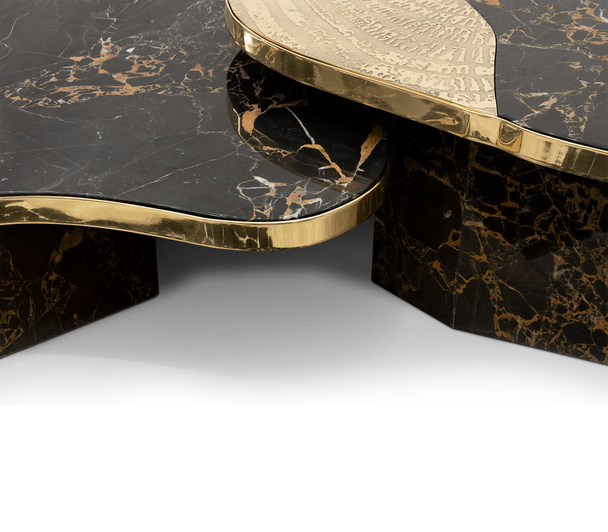 Ophelia Portoro Marble Center Table by Boca do Lobo – view 10