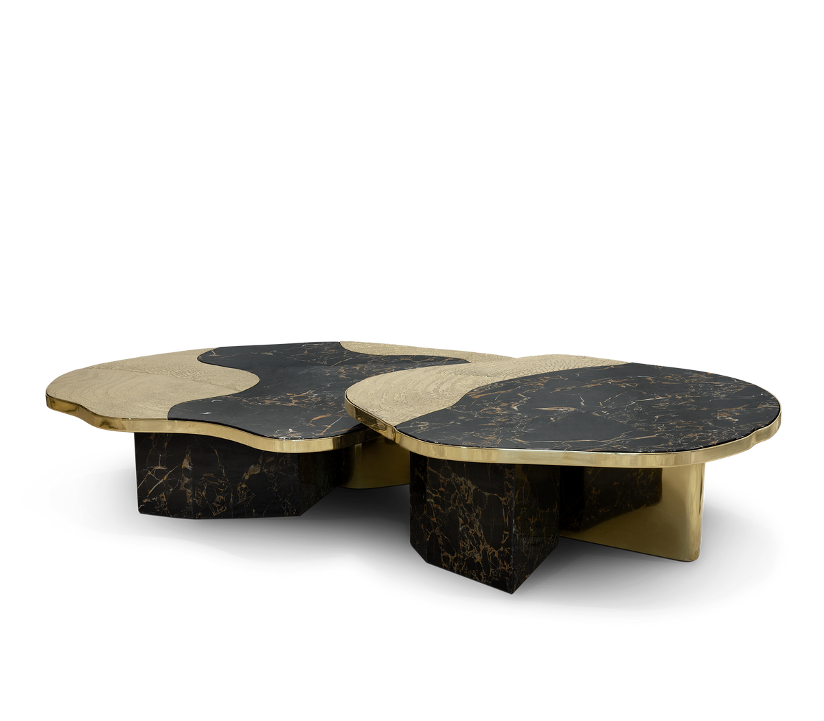 Ophelia Portoro Marble Center Table by Boca do Lobo – view 2
