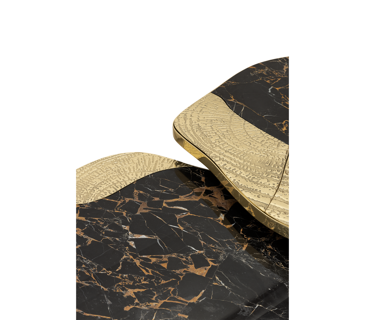 Ophelia Portoro Marble Center Table by Boca do Lobo – view 9