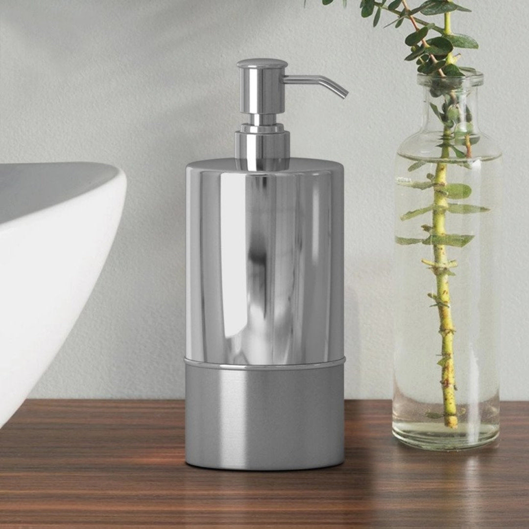 Risette Stainless Steel Soap Pump - Source by Studio Skara, view 2