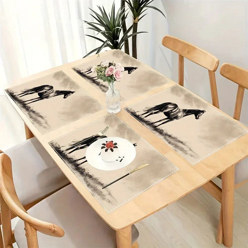 Placemats - Vintage Beige Linen 30x46cm