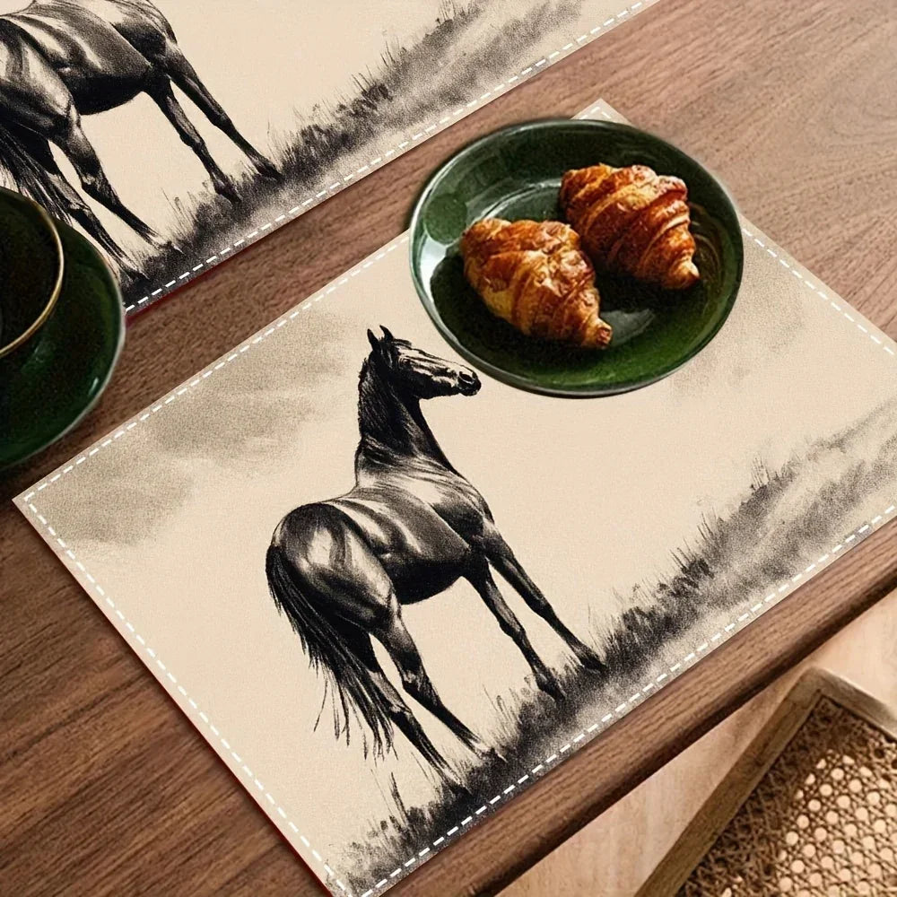 Placemats - Vintage Beige Linen 30x46cm