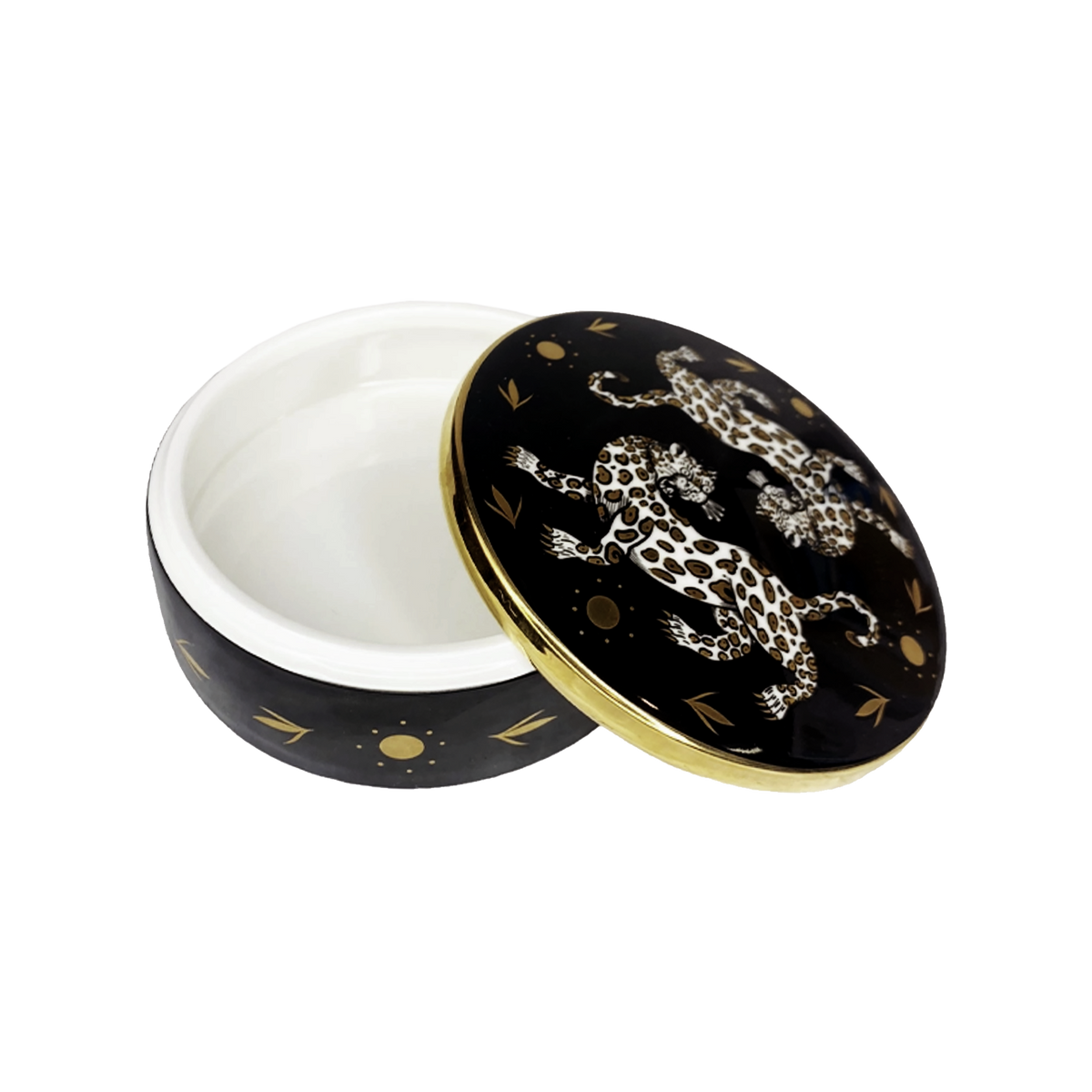 Maenad Glazed Porcelain Round Box - Source by Studio Skara, view 6