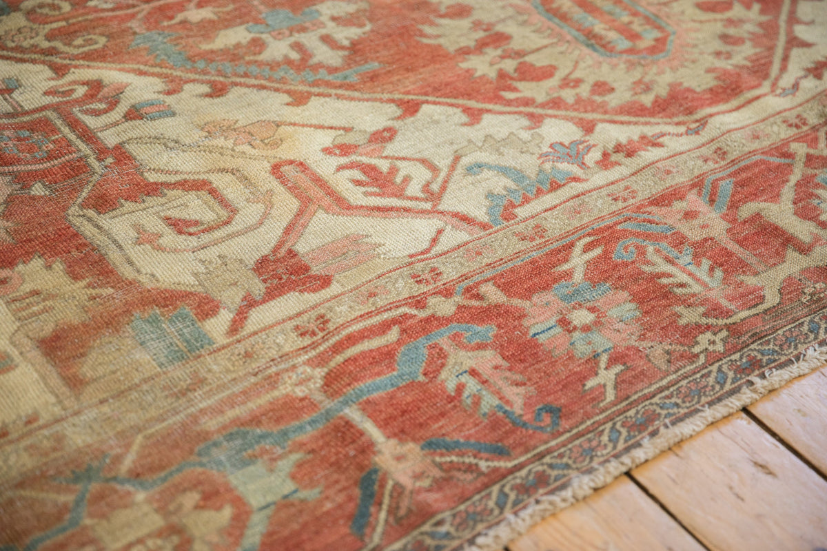 9x12 Antique Serapi Carpet