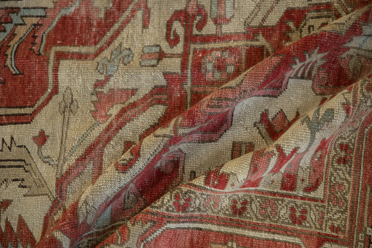 9x12 Antique Serapi Carpet