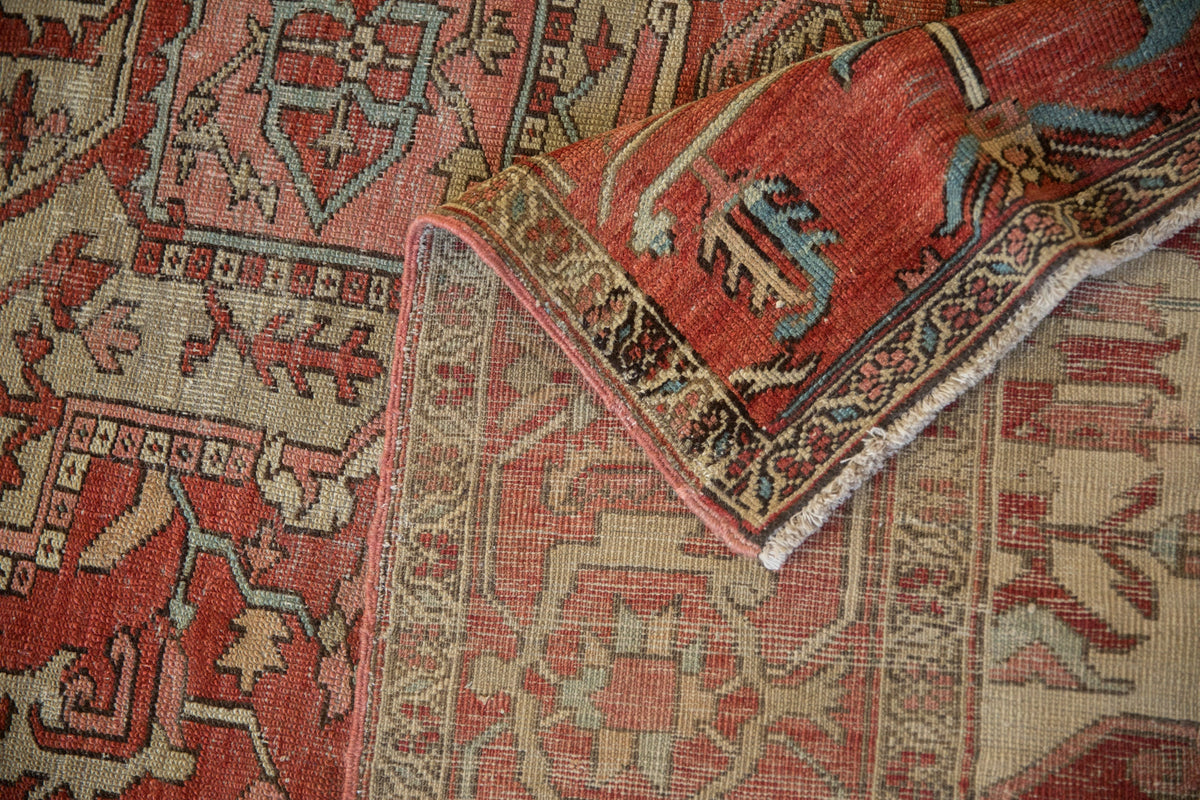 9x12 Antique Serapi Carpet
