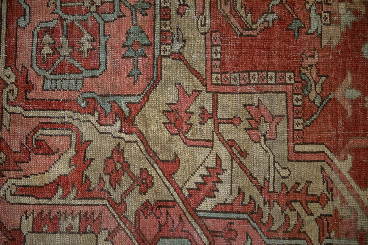 9x12 Antique Serapi Carpet