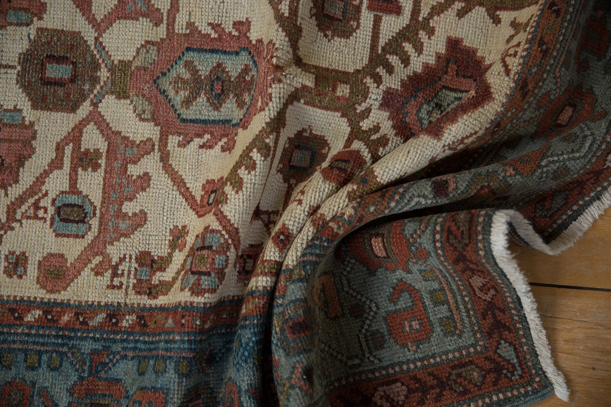 3x6 Vintage Distressed Hamadan Rug Runner