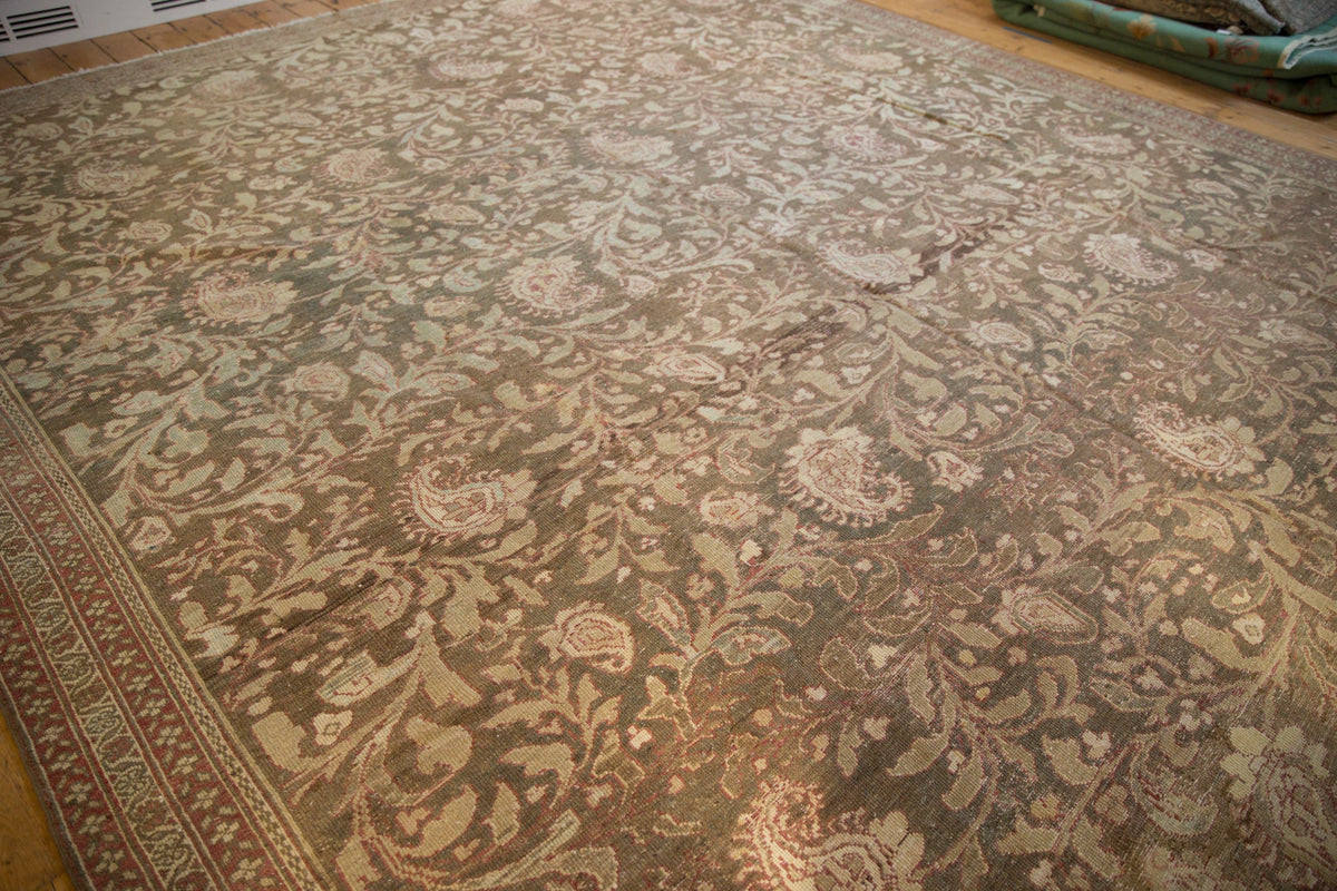 12x15 Vintage Distressed Malayer Carpet