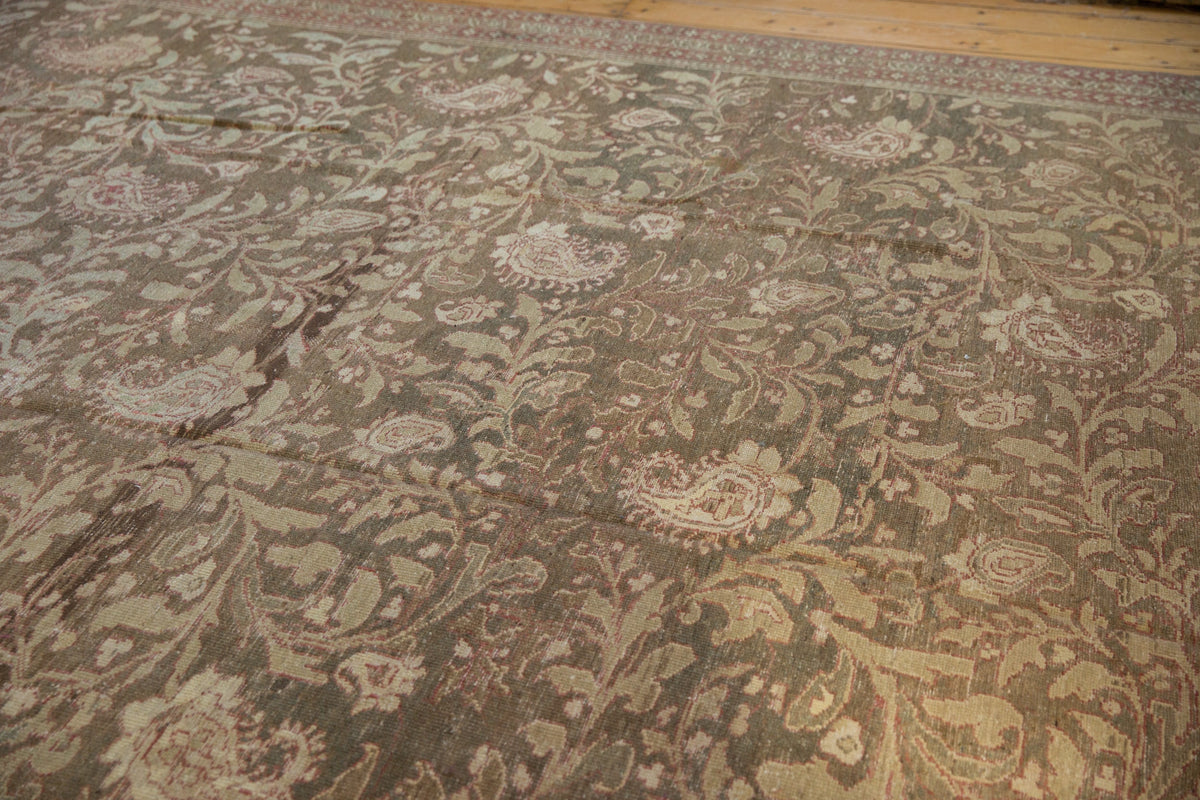 12x15 Vintage Distressed Malayer Carpet