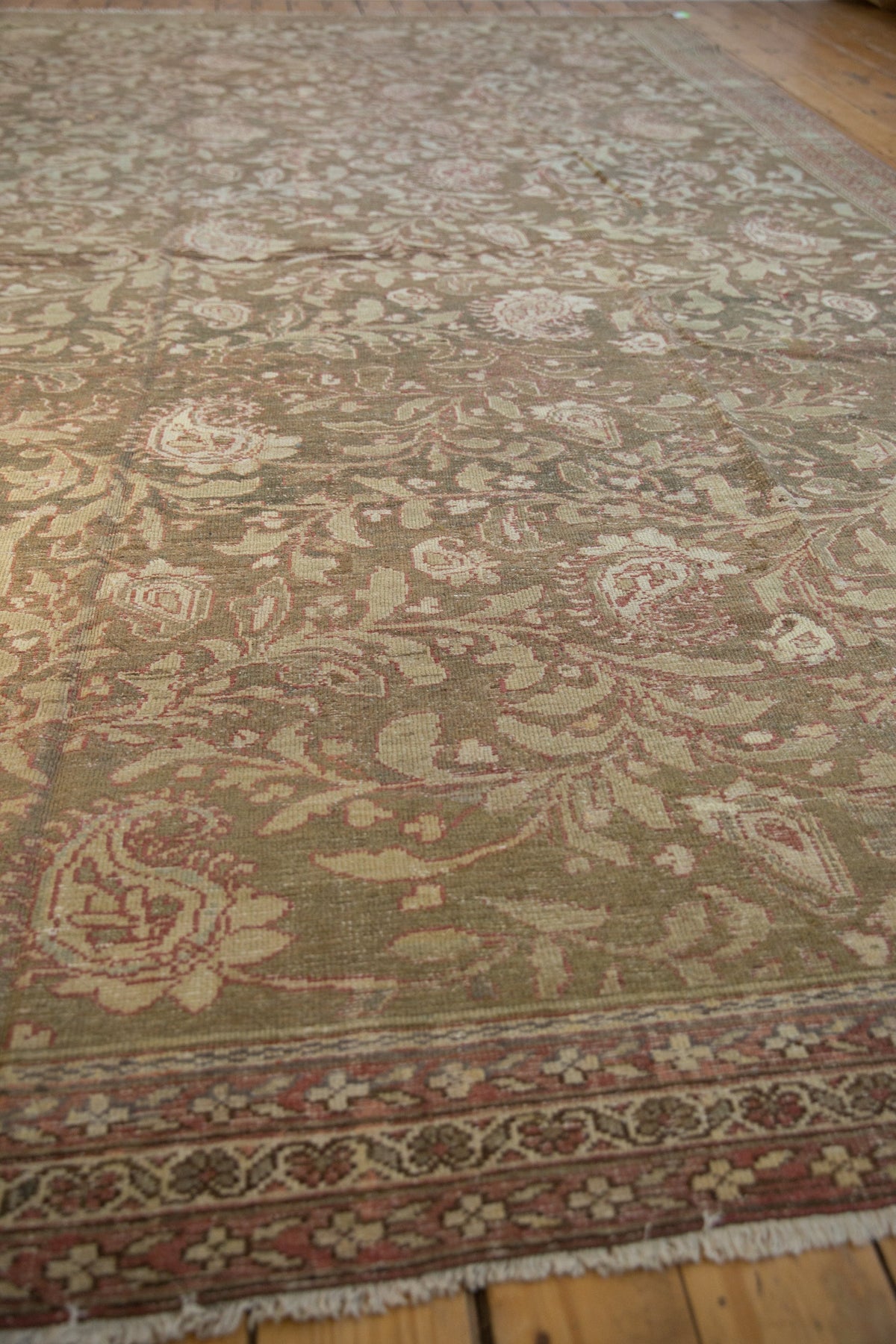 12x15 Vintage Distressed Malayer Carpet