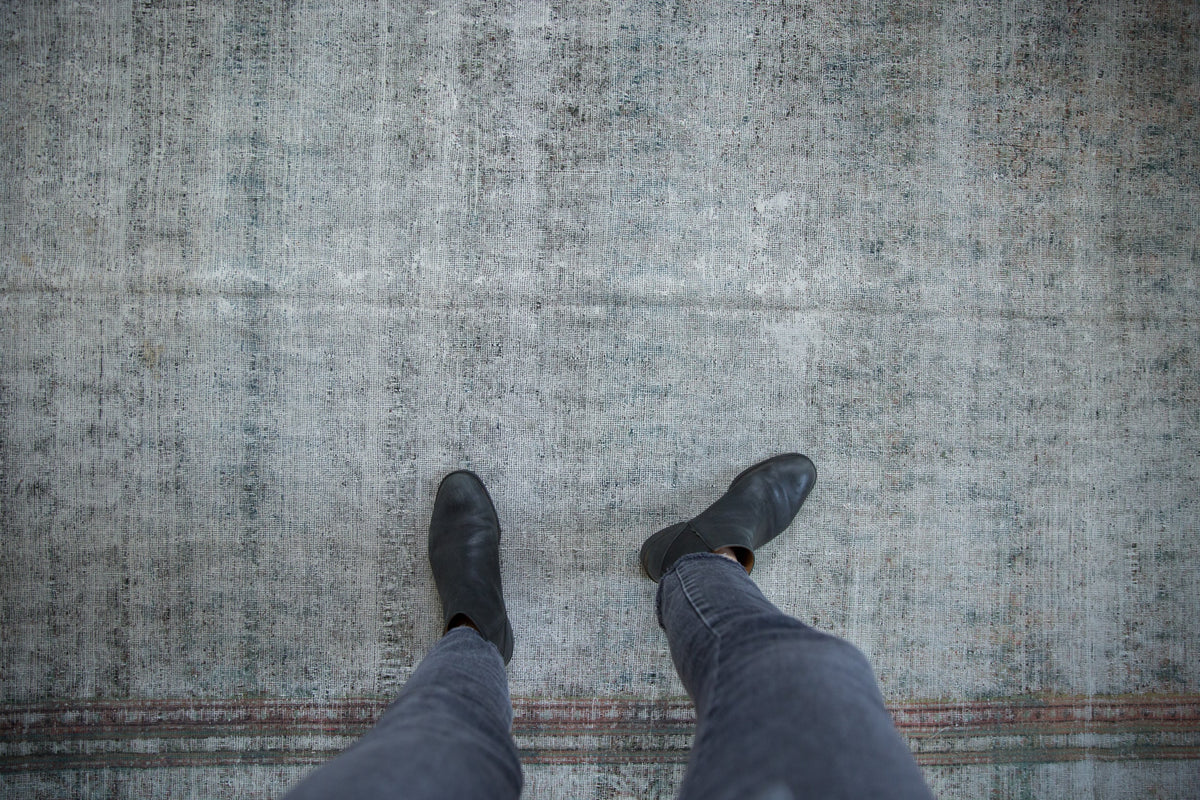 6x13 Vintage Distressed Malayer Carpet