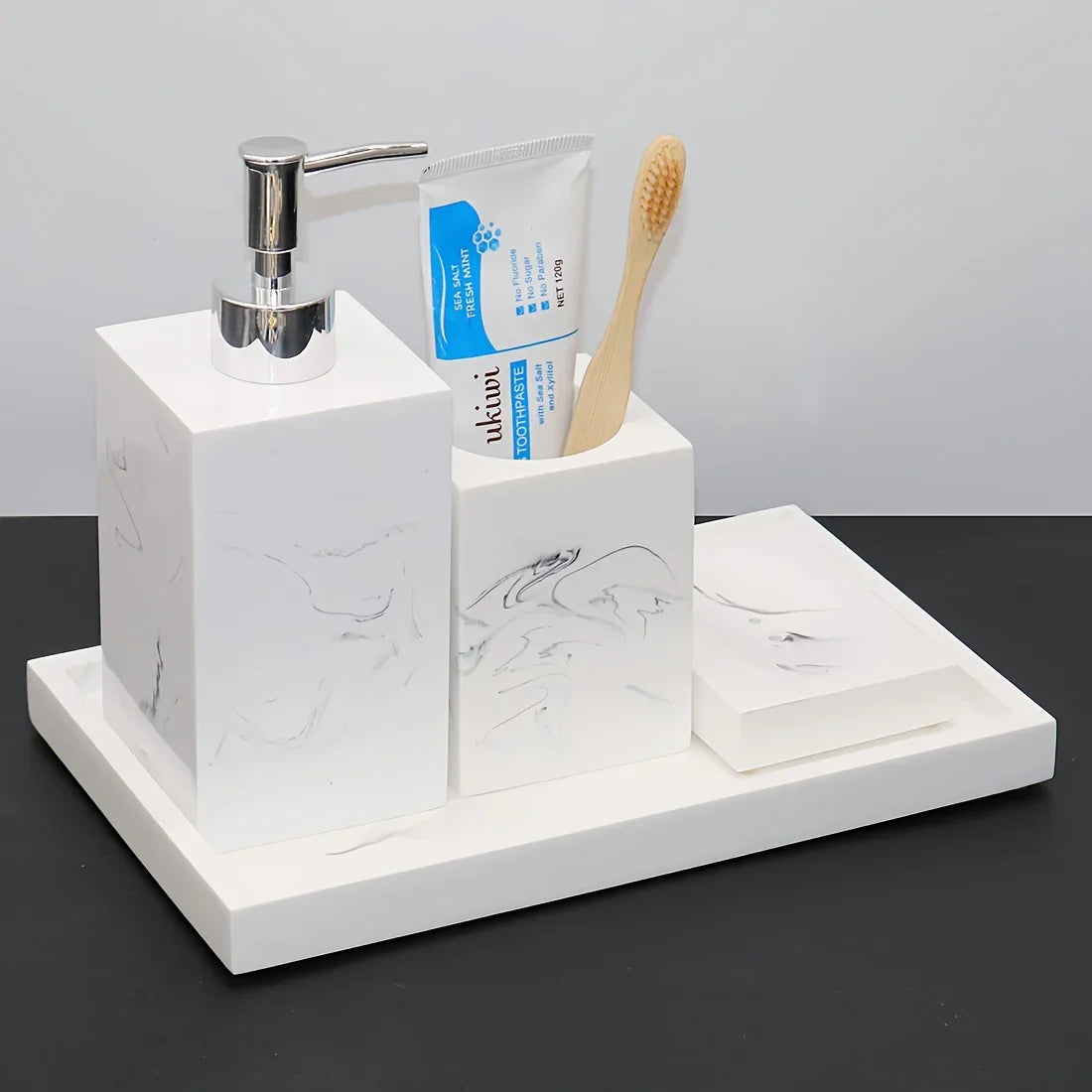 Soap Dispenser - Ceramic White Small