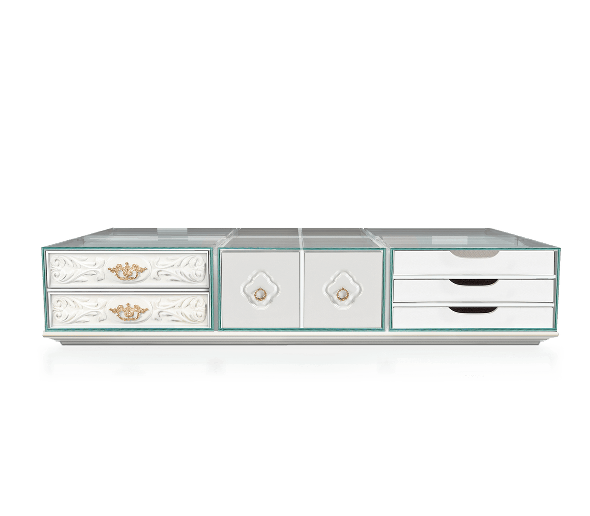 Soho Small White Coffee Table by Boca do Lobo