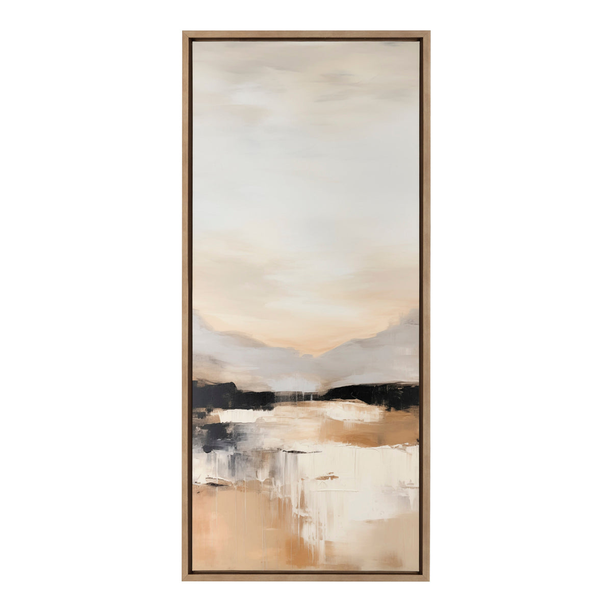 Sylvie Peaceful Landscape III Framed Canvas by Amy Lighthall