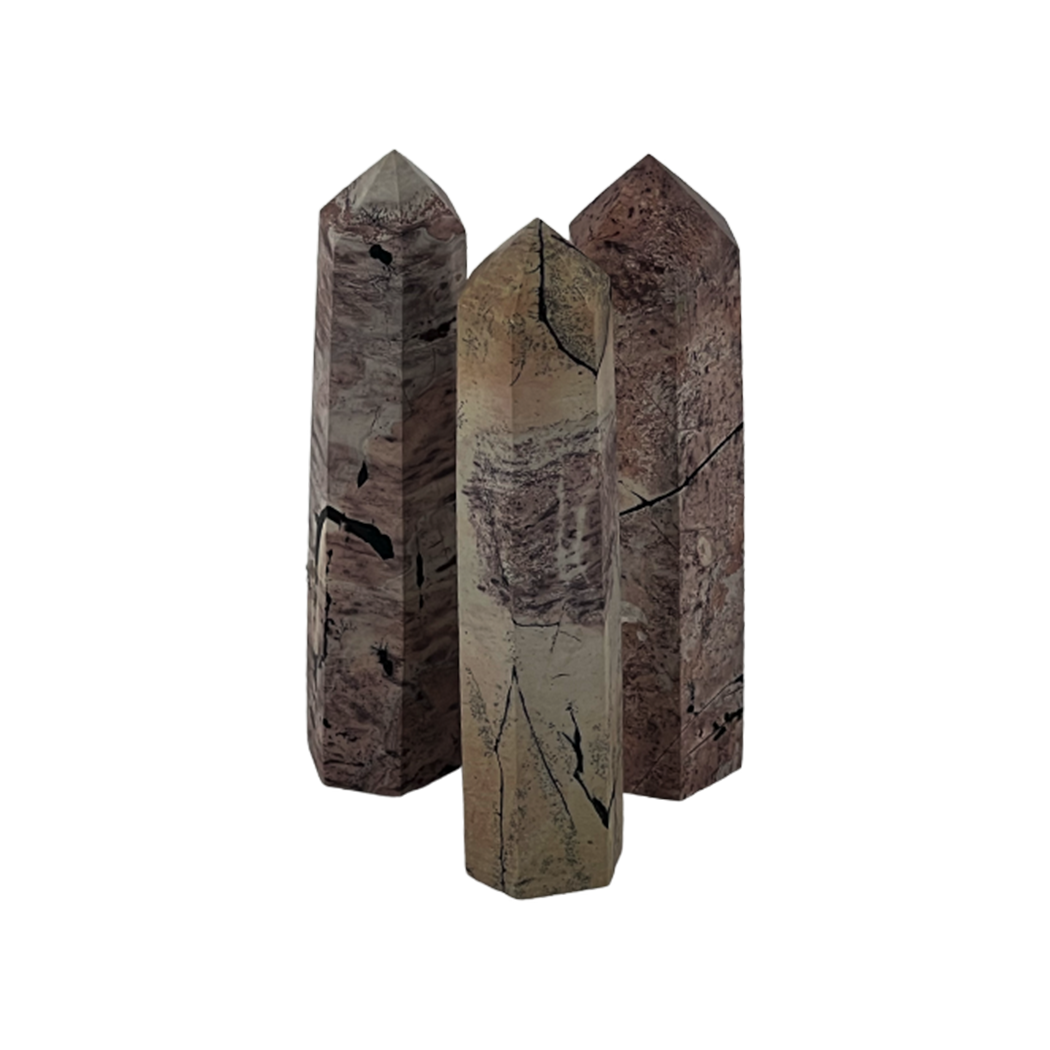 Terra Jasper Crystal Tower - Source by Studio Skara