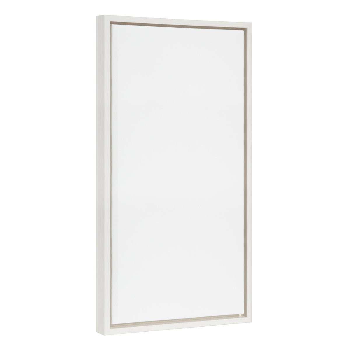 Sylvie Blank Framed Canvas 14x26