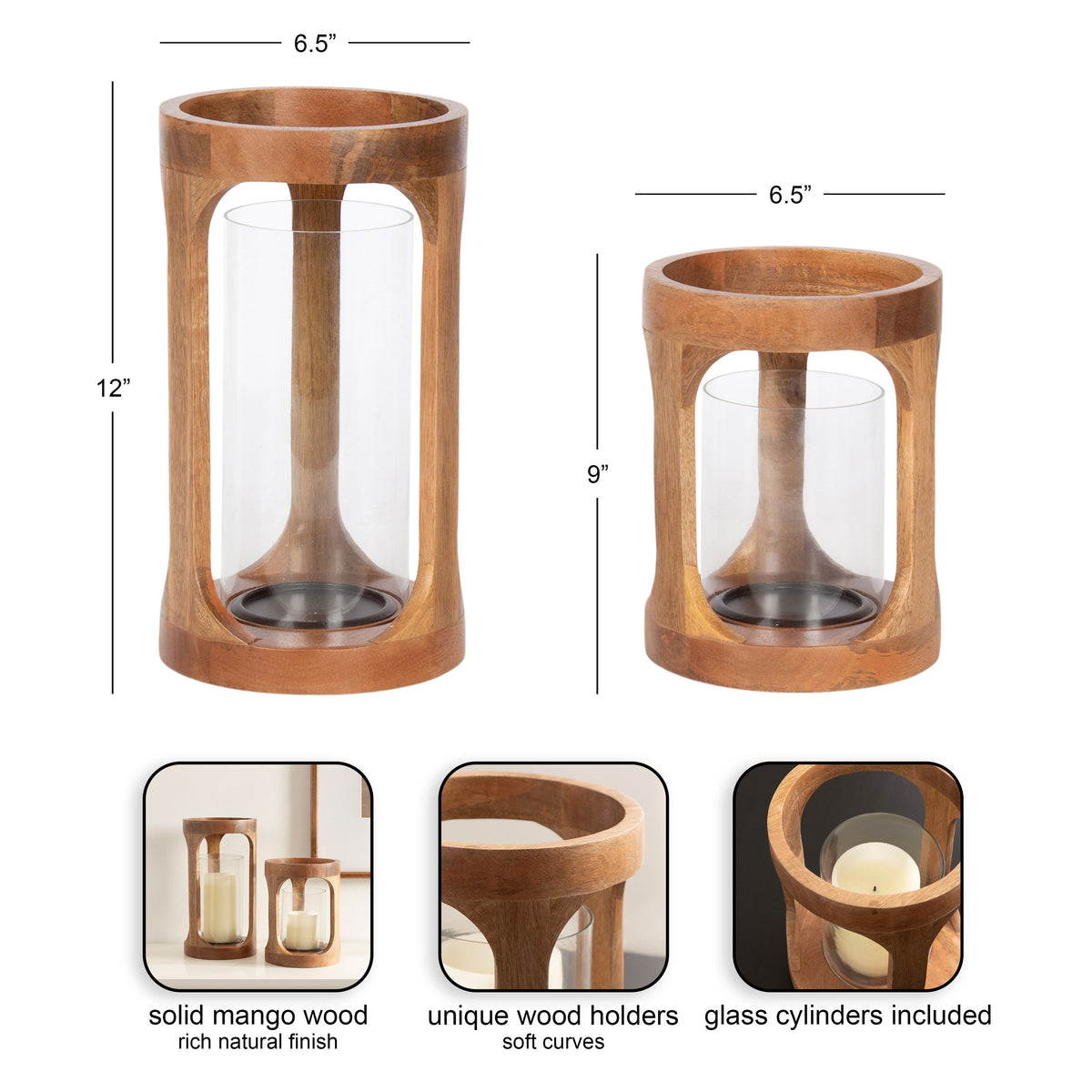 Dahl Candle Holder Set