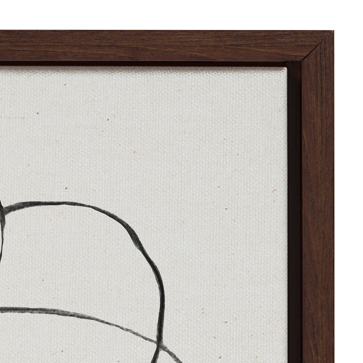 Sylvie Going in Circles Framed Textured Canvas Set by Teju Reval