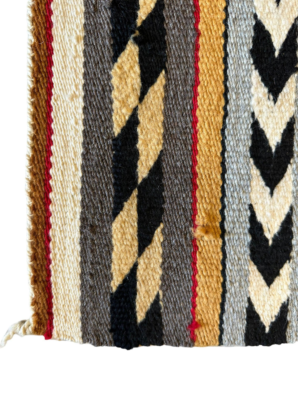 Vintage Kilim Rug 2x3 | Ivory, Brown & Black | Hand-Woven Wool Flatweave - Rugistan, view 3