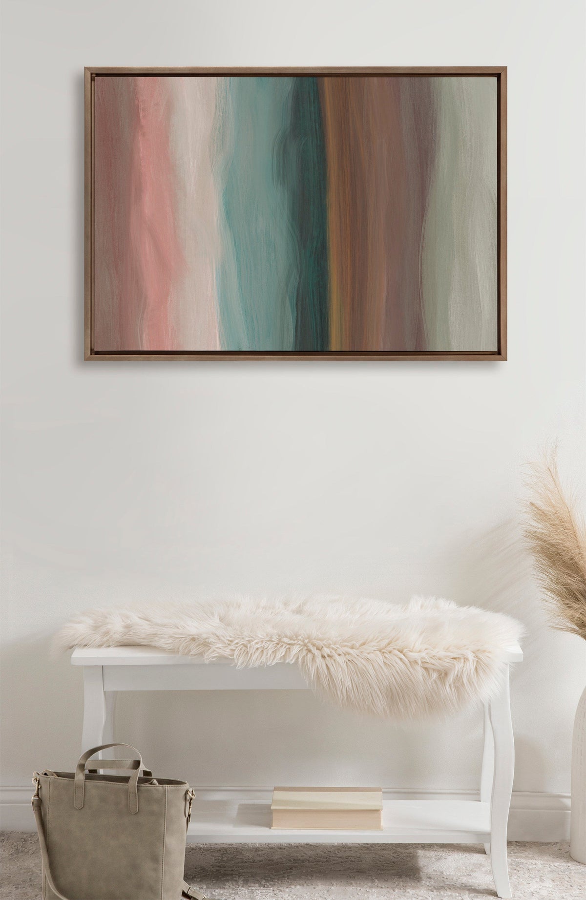 Sylvie Peace Framed Canvas by Oris Eddu