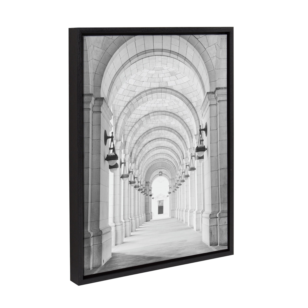 Sylvie Union Station Framed Canvas by Golie