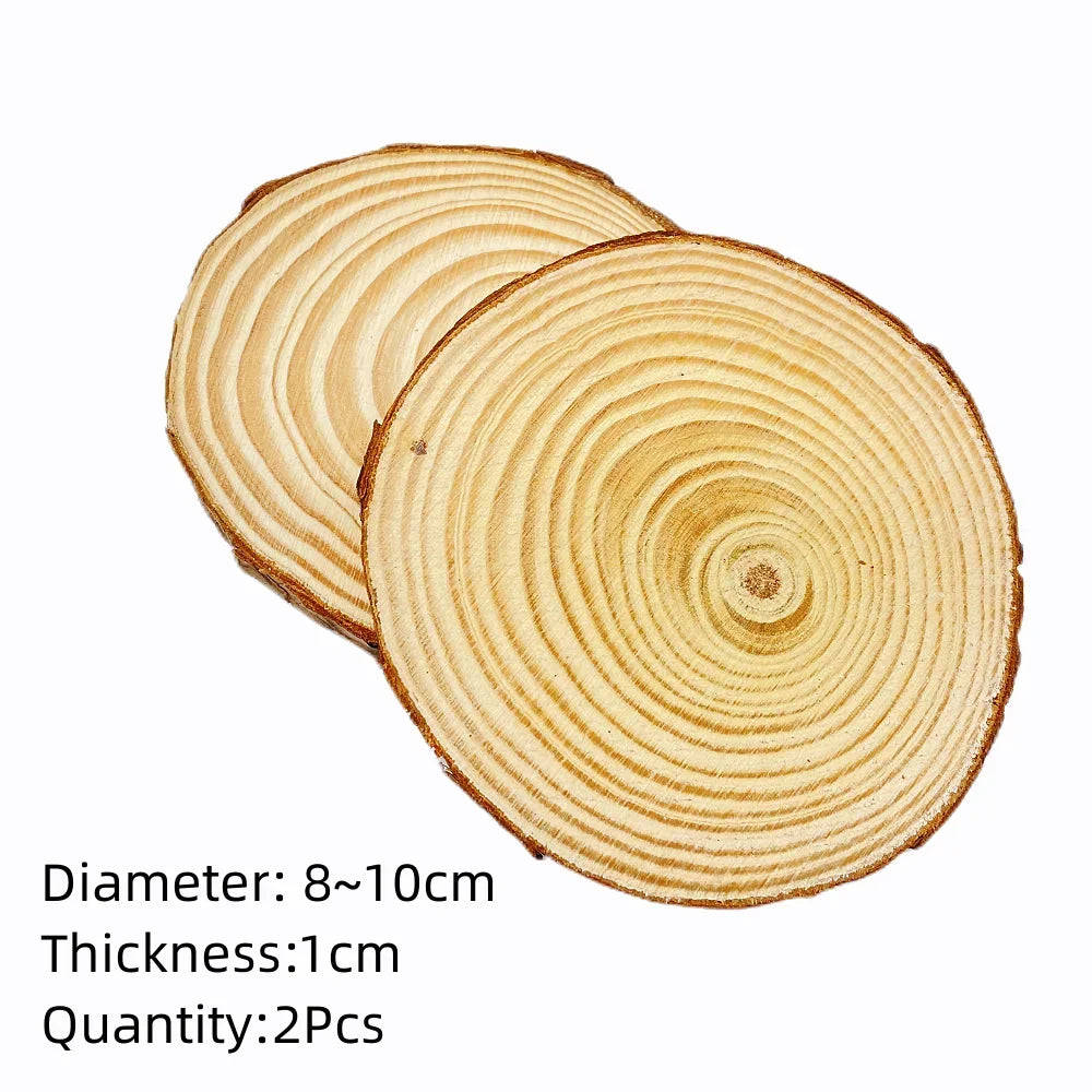 Wood Slices - Natural Pine Round