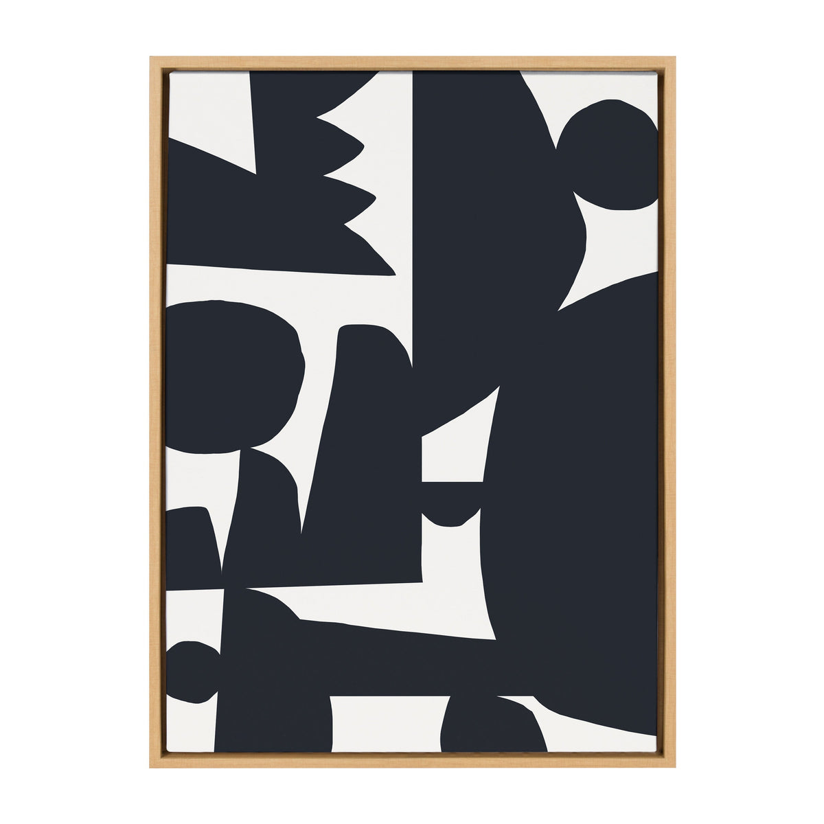 Sylvie Quiet Jungle 1 Framed Canvas by Kelly Knaga