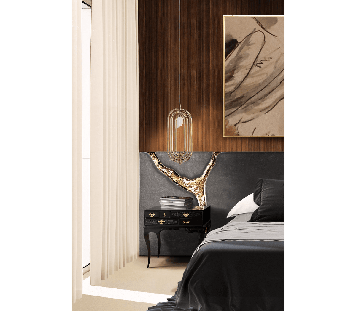 York Right Nightstand by Boca do Lobo – view 8