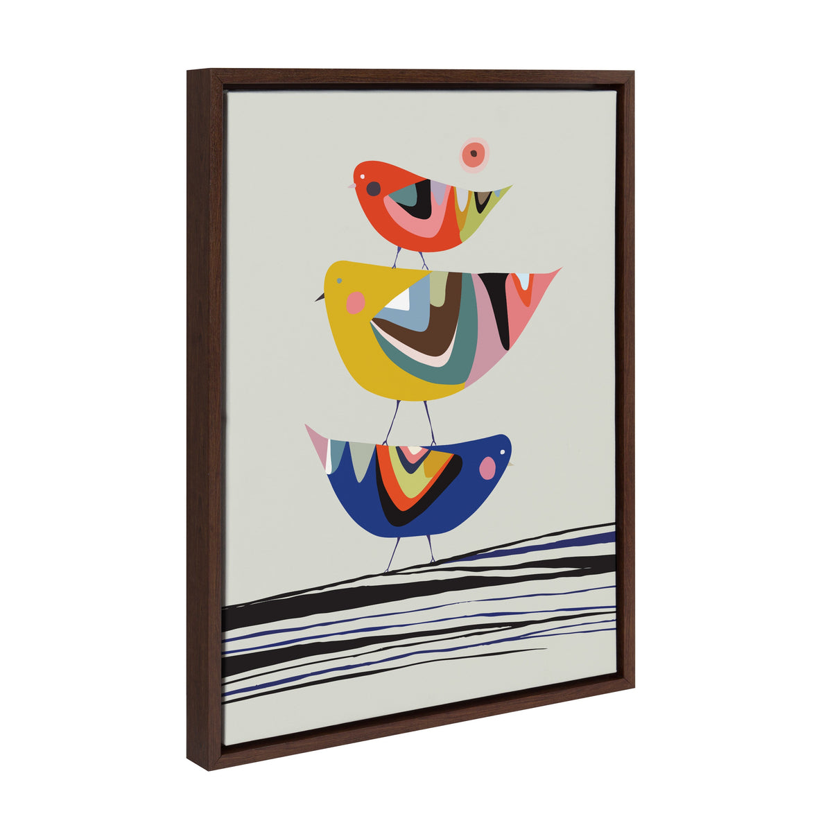 Sylvie The Family Tree Framed Canvas by Rachel Lee of My Dream Wall