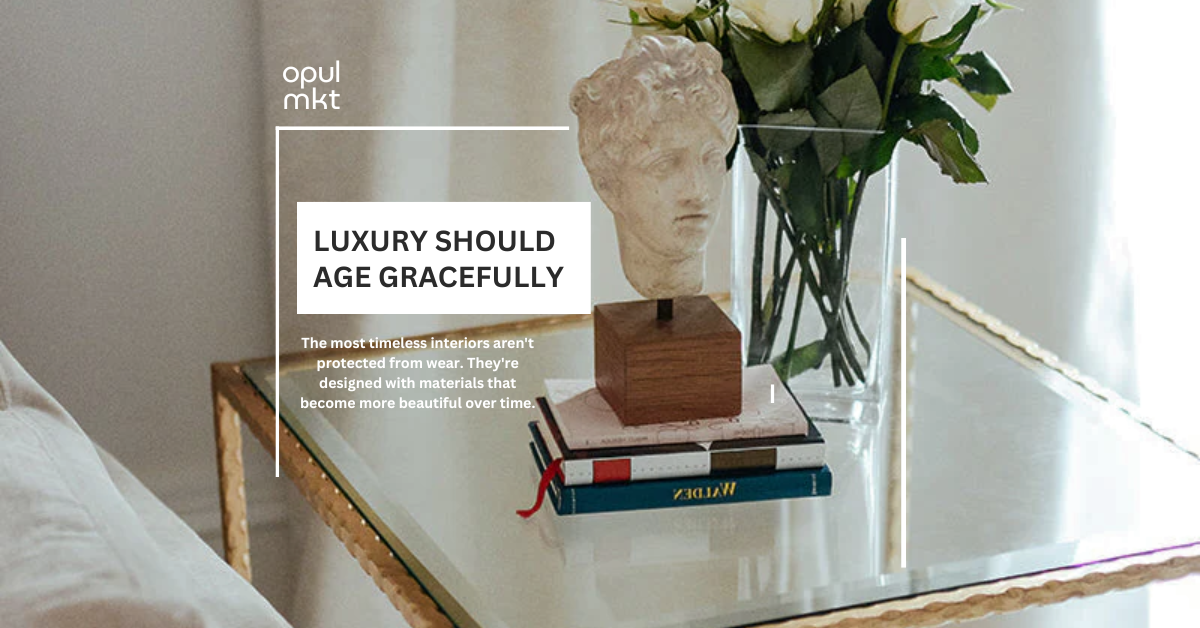 Timeless Elegance: Materials That Hide Wear Beautifully in Luxury Interior Design