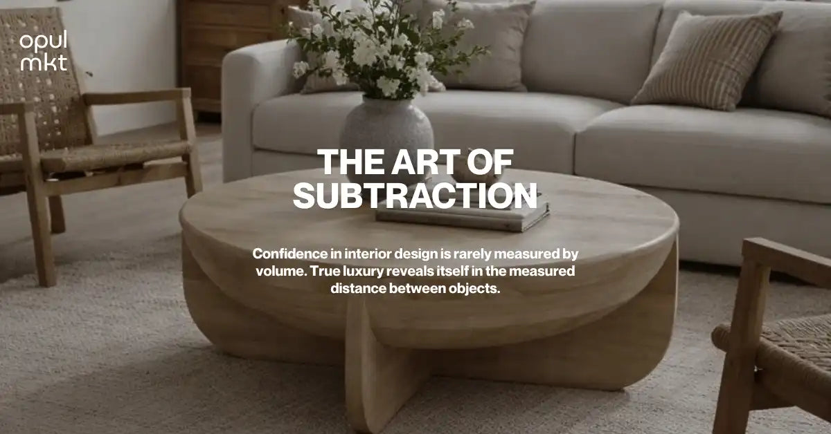 The Power of Editing in Interior Design: Why Designers Add Less and Achieve More