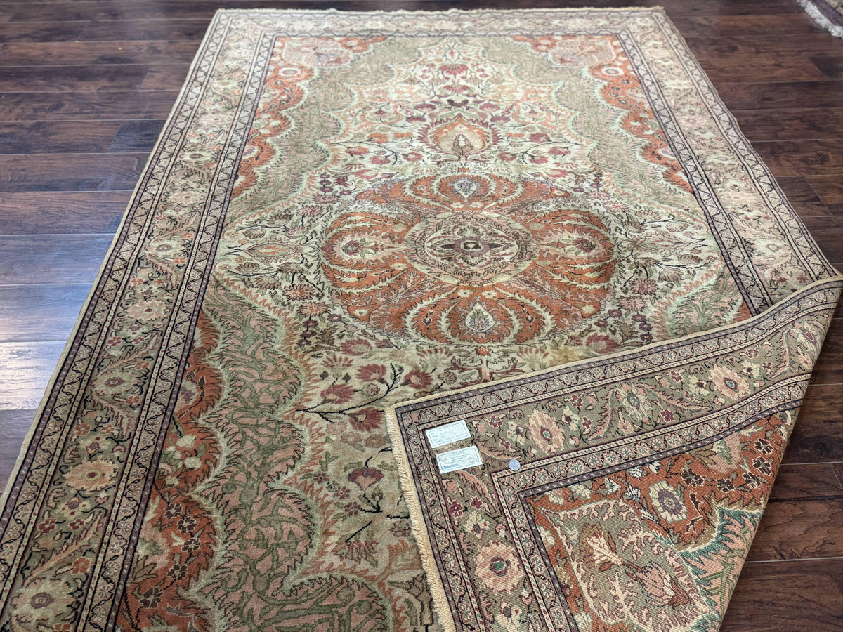 Antique Turkish Kayseri Rug 7x10 - Jewel Rugs, view 12